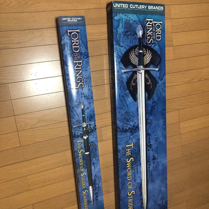 超希少 ユナイテッド・カトラリー社製 ロード・オブ・ザ・リング 剣と鞘 レプリカ