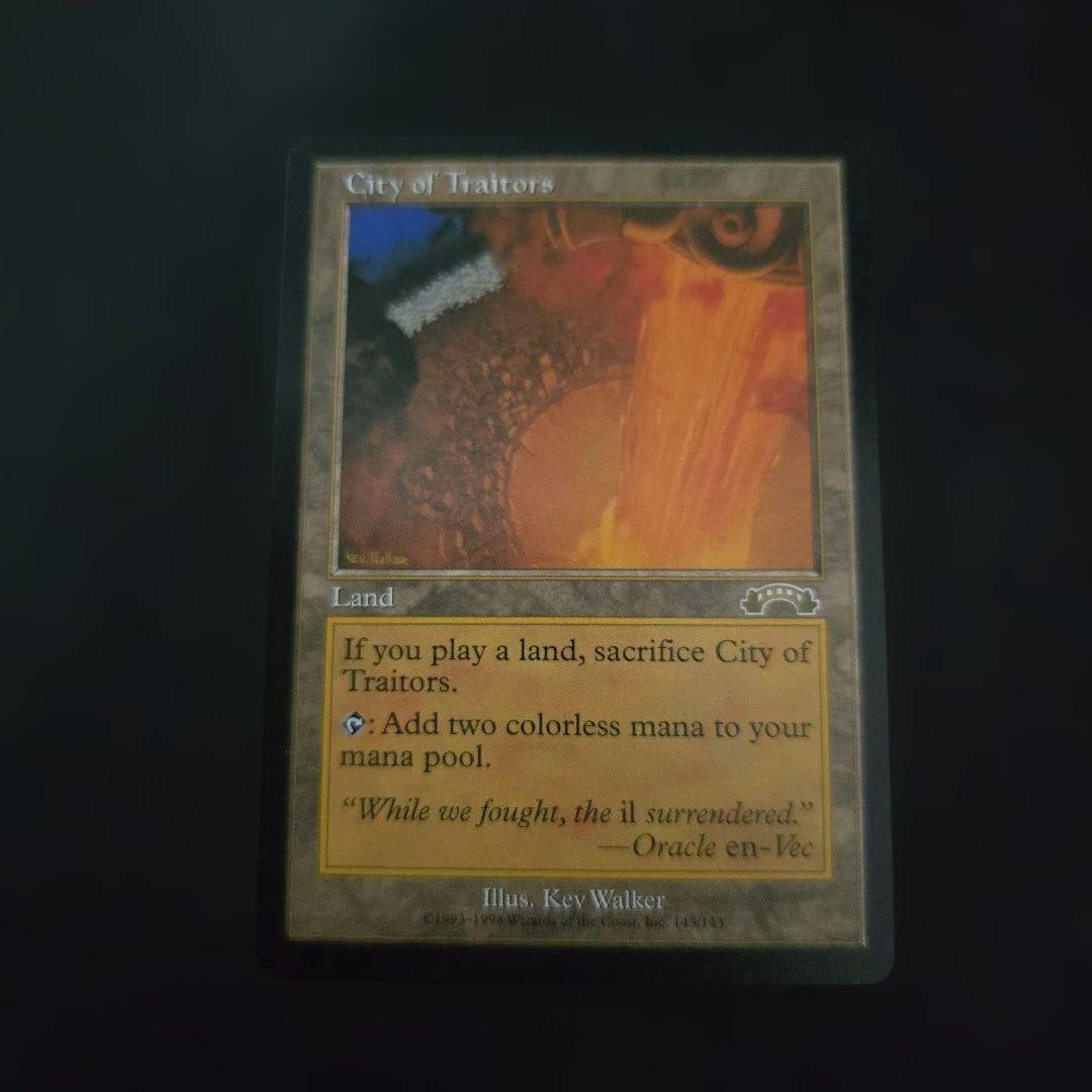 MTG 裏切り者の都/City of Traitors 英語