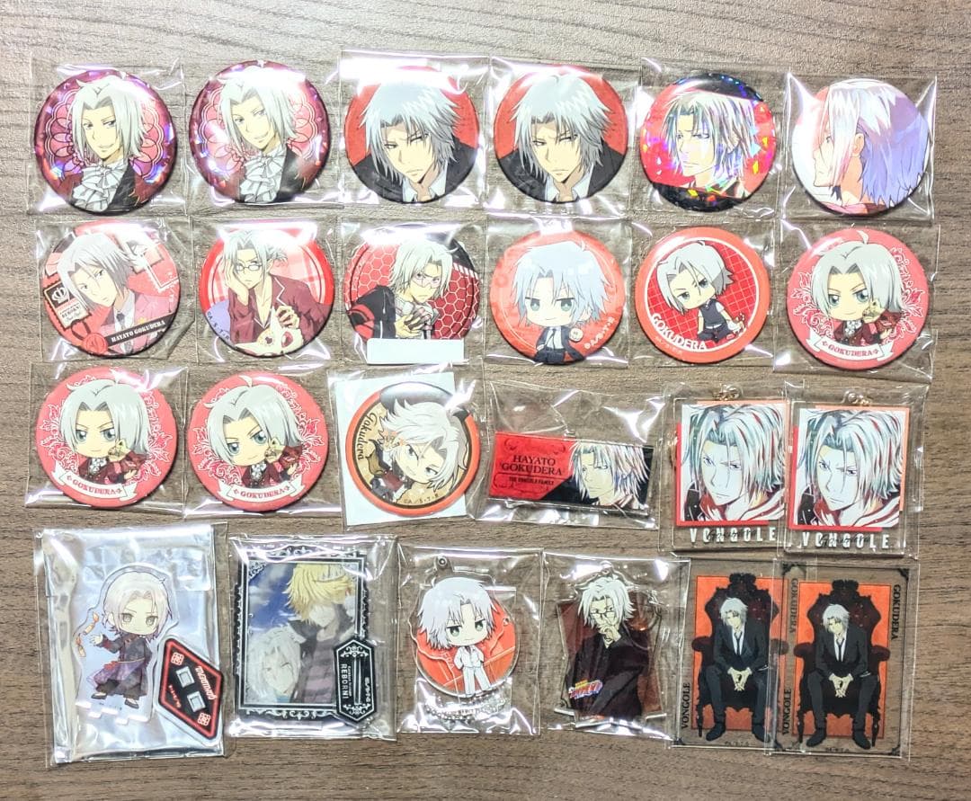 d*7様 REBORN　リボーン　獄寺隼人　セット