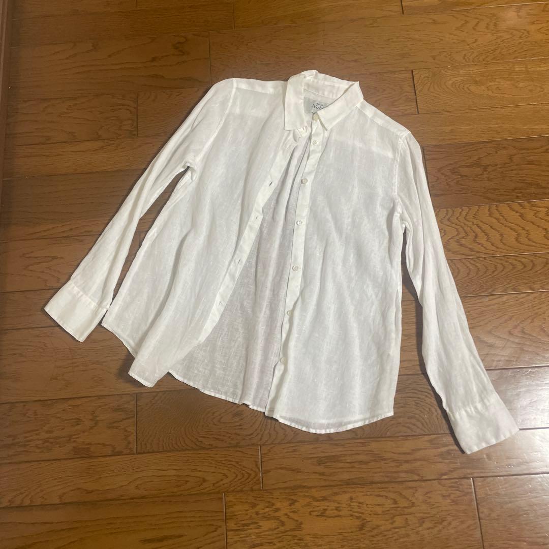 Noble ホワイト 長袖シャツ | Shop at Mercari from Japan! | Buyee