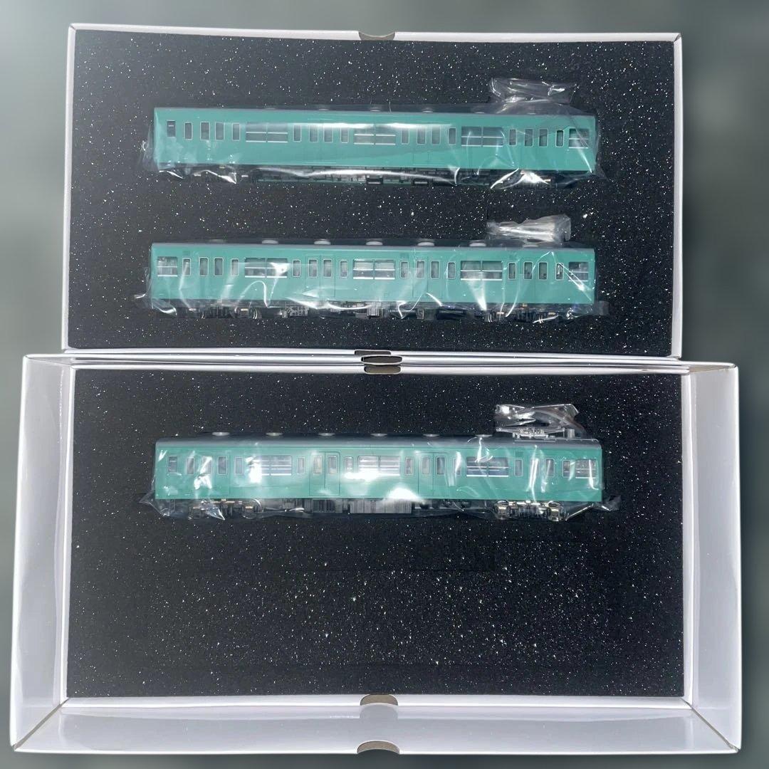トラムウェイHOゲージ103系(青緑)3両 増結セット - メルカリ