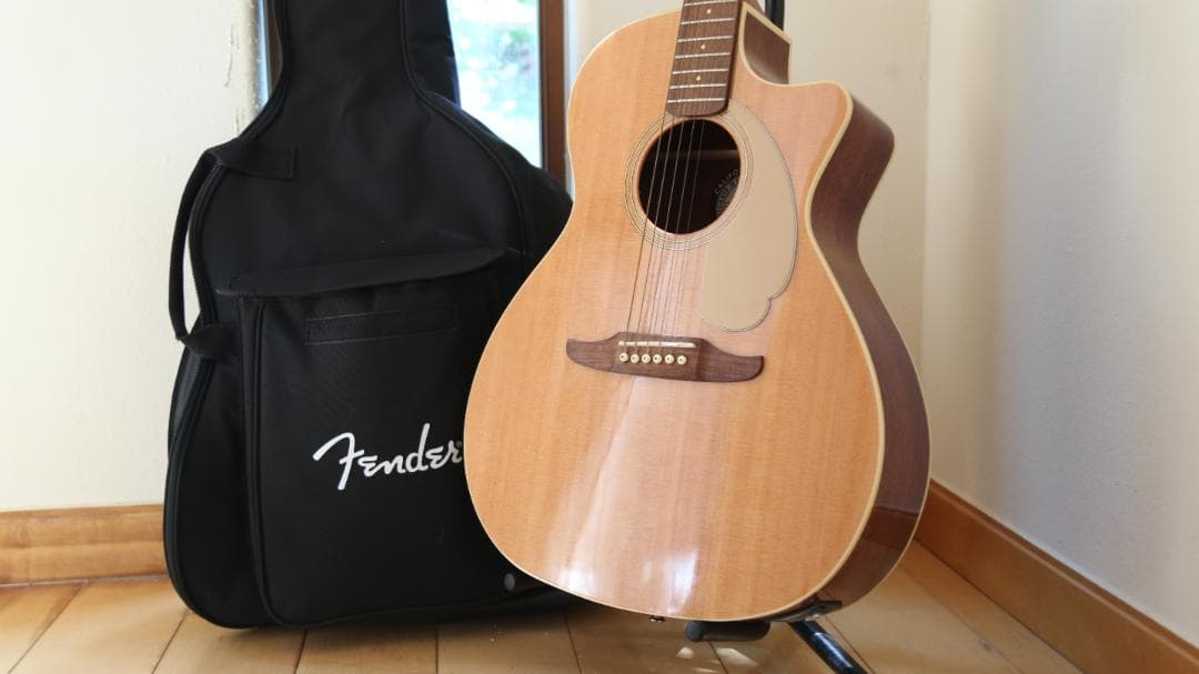 Fender NewPorter Player ナチュラル　美品　エレアコ Amazon | Fender Newporter Player Natural ギター担当厳選 アコギ