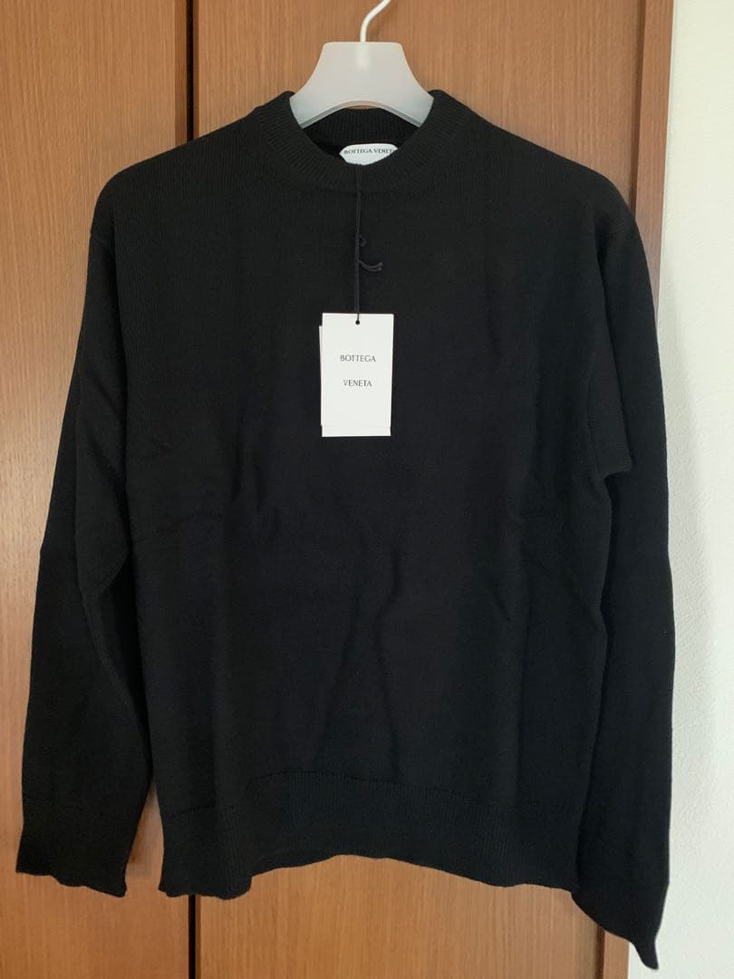 BOTTEGA VENETA ニット セーター　カシミヤ100% Mサイズ 黒 SALE｜BOTTEGA VENETA ボッテガヴェネタ / ウール100% クルーネック