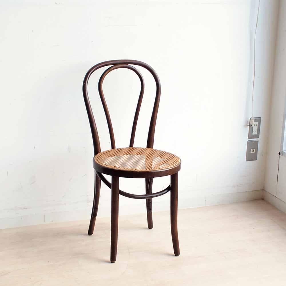 70s 80s オールドマルニ ラタン チェア 曲木 ビンテージ ZR24240