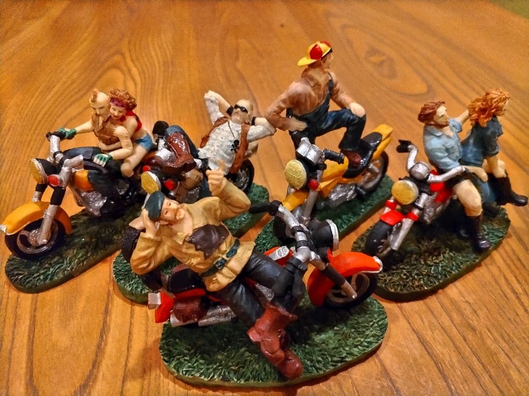 バイクフィギュア 5体セット