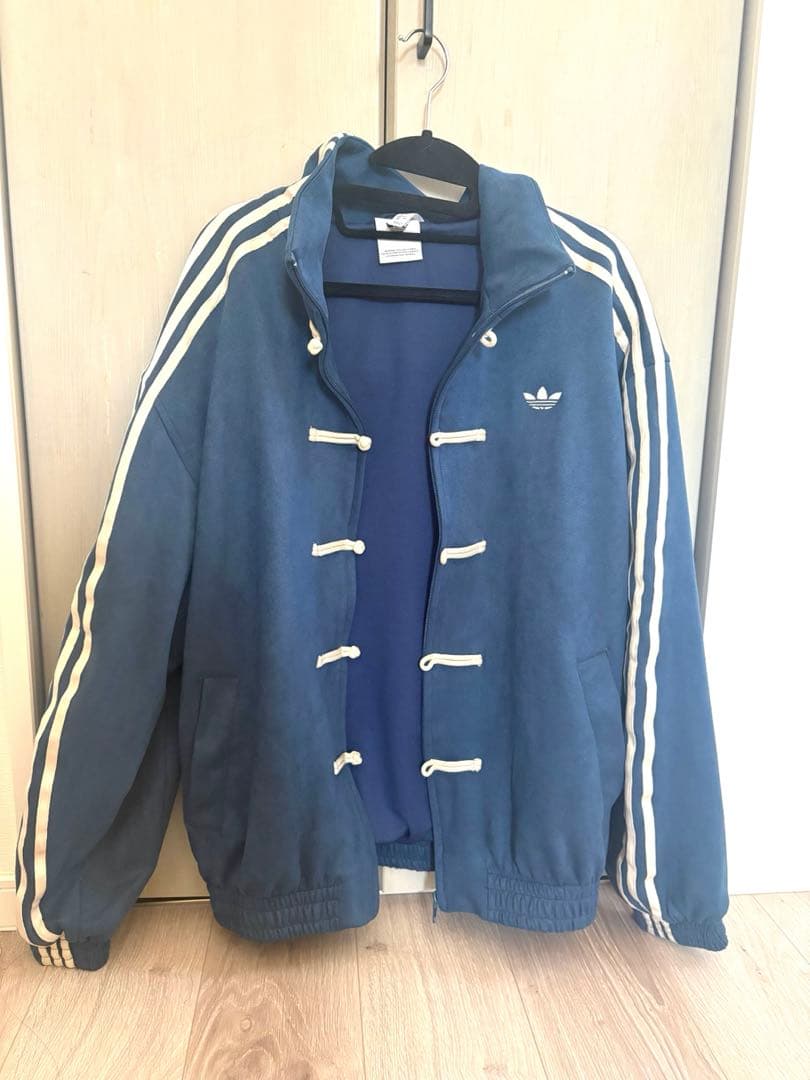 Adidas アディダス 中国限定 巳年チャイナトラックジャケット ブルー M