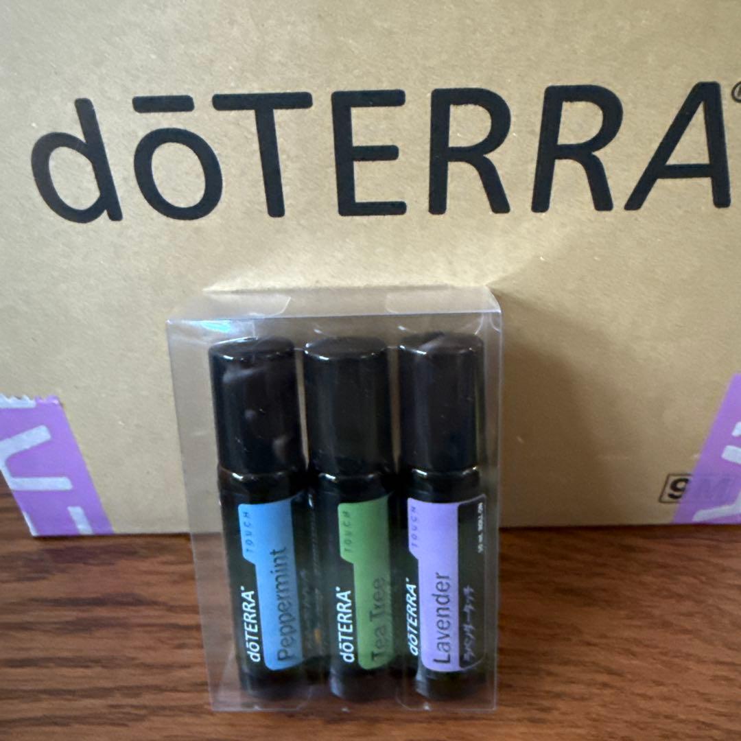 doTERRA エッセンシャルオイル タッチトリオ(3本セット) doTERRA（ドテラ） イントロキット エッセンシャルオイル 精油