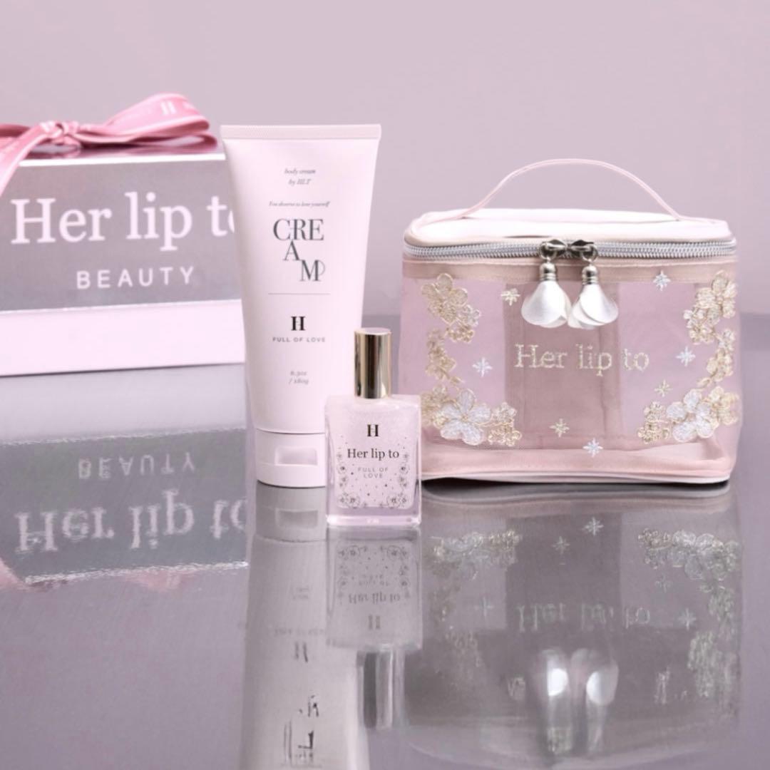 Her lip to BEAUTY フルオブラブホリデイセット Her lip to（ハーリップトゥ）］FULL OF LOVE HOLIDAY SET［2025年 11