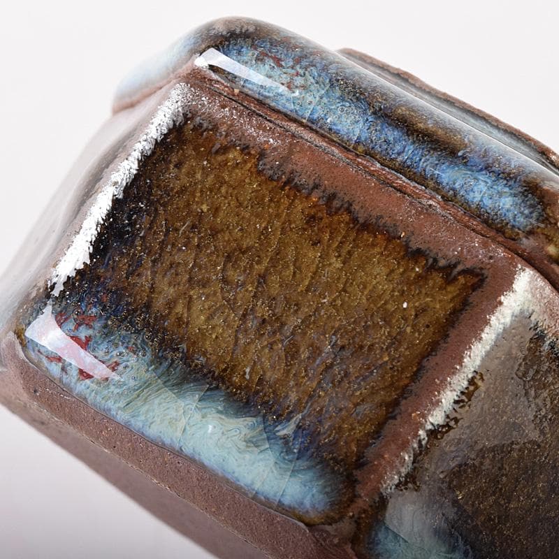 茶道具 河井貫次郎作 呉洲 八角盒子 香合 共箱 M R8046 - メルカリ