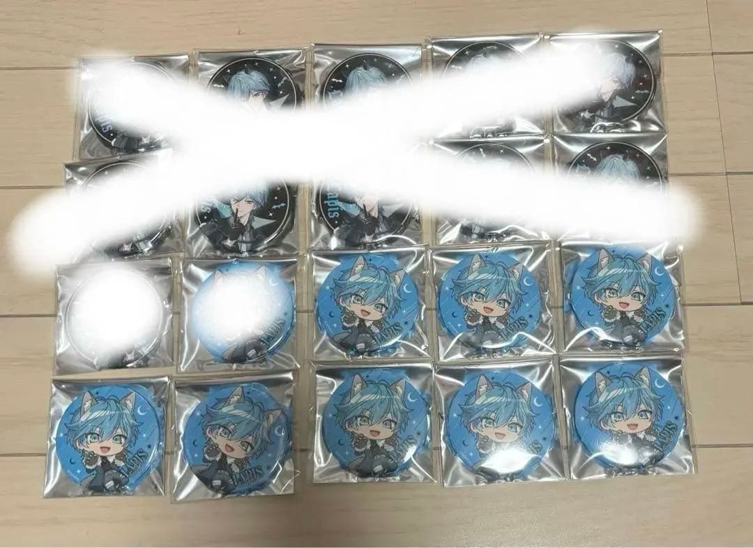 めておらハロウィン缶バ Lapisくん