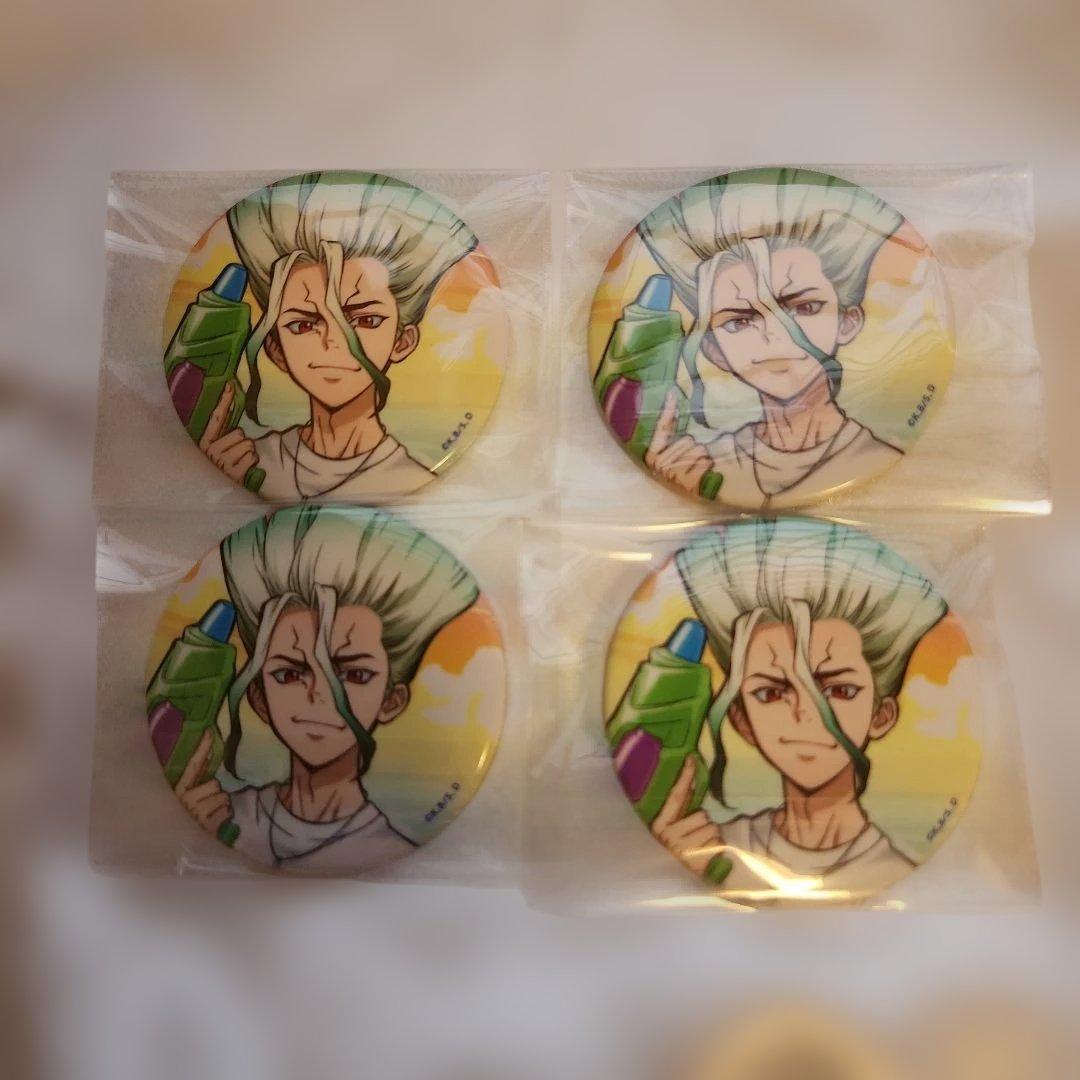 Dr.STONE　石神千空　アニカフェ　缶バッジ 公式オンラインストアDr.STONE 缶バッジ 石神千空 TaF Ver.(石神千空