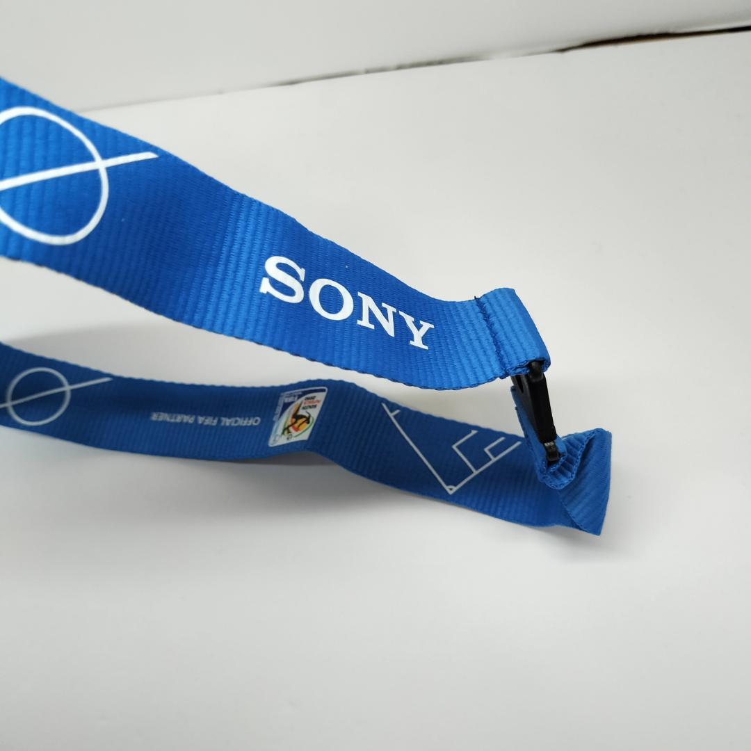 激レア 2010 南アフリカ W杯 FIFA×SONY 非売品 ネックストラップ