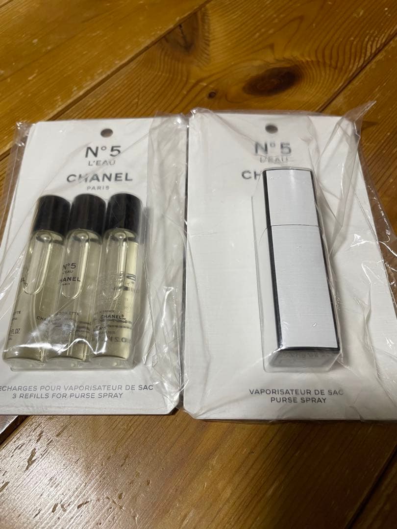 CHANEL N°5 L'EAU シャネル ミニ ツィスト&スプレイ リフィル付