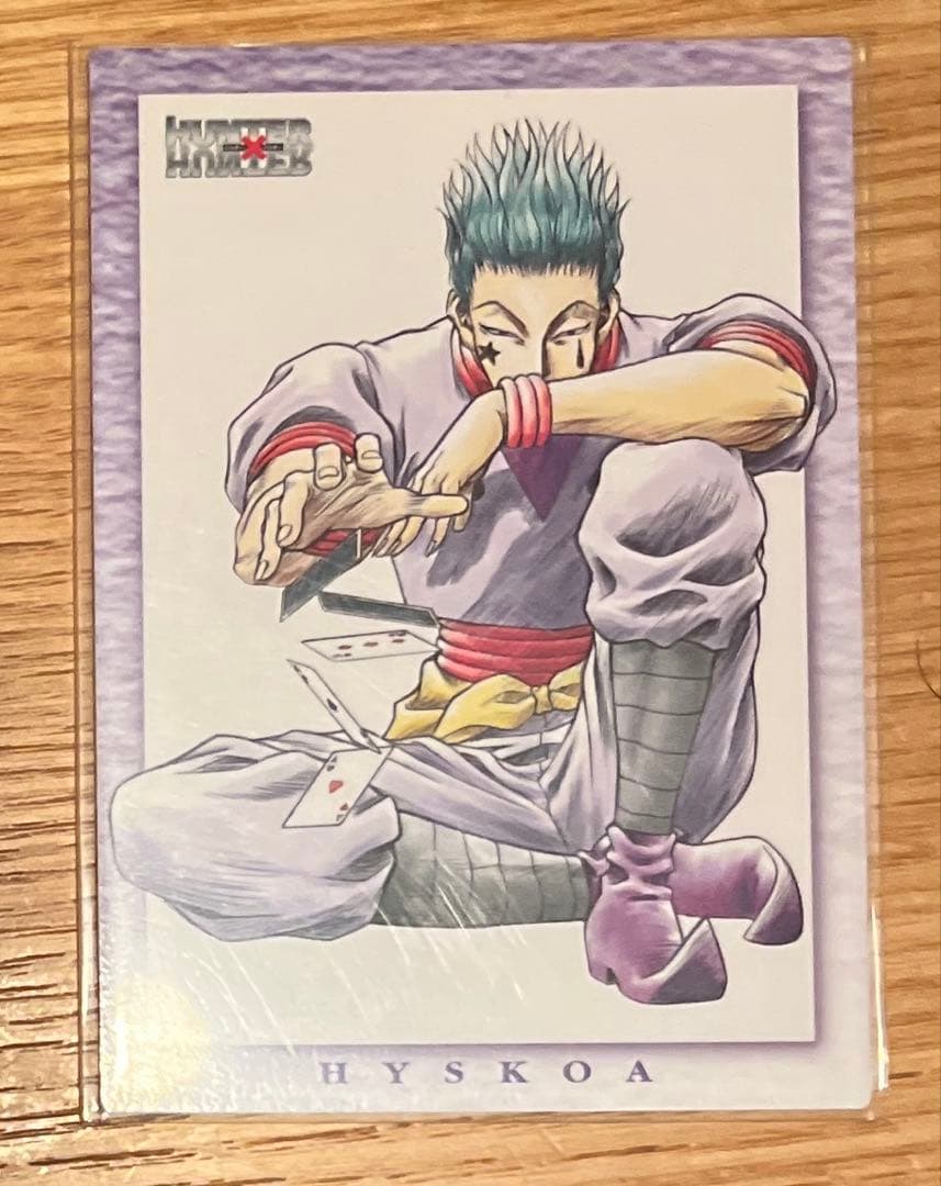 レア　HUNTER×HUNTER 旧　フジ版　カードダスマスターズ　初版　ヒソカ