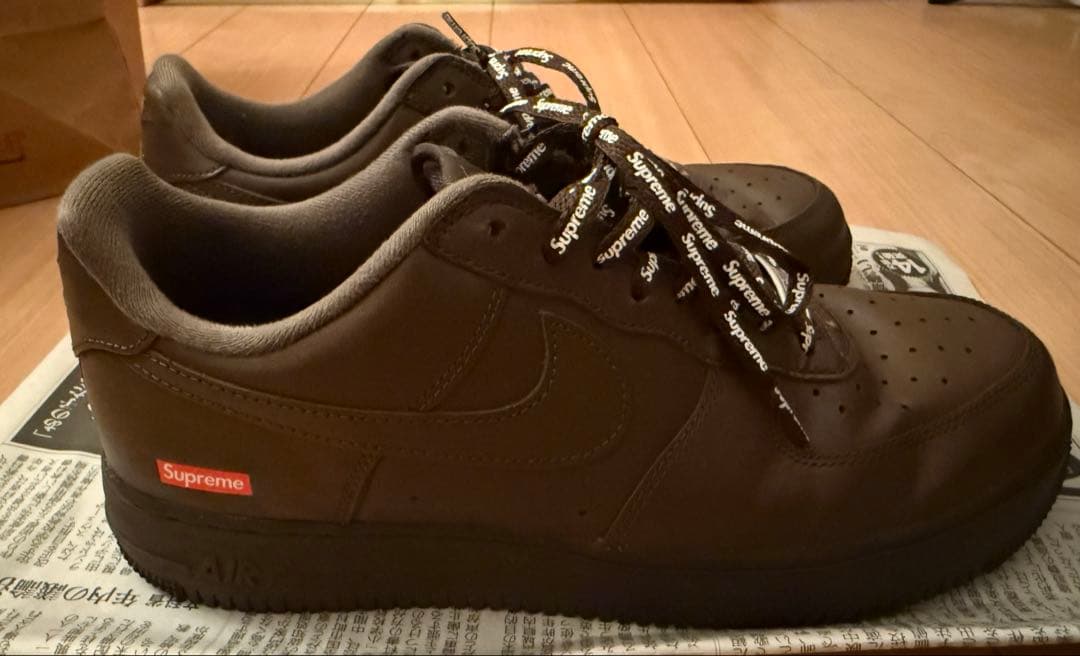 Nike× Supreme air force brown Supreme's Nike Air Force 1 Low Is Finally Releasing in 'Baroque Brown'
