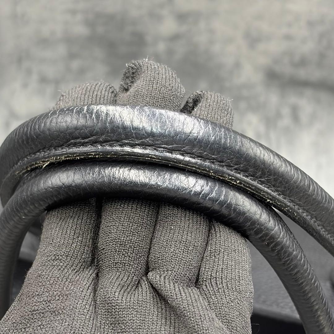 極美品 ユナイテッドアローズ トートバッグ シボ革 A4 黒 ビジネス