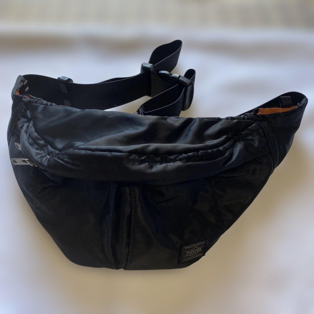 美品 廃盤 ポータータンカーボディバッグウエスト ショルダーバッグ