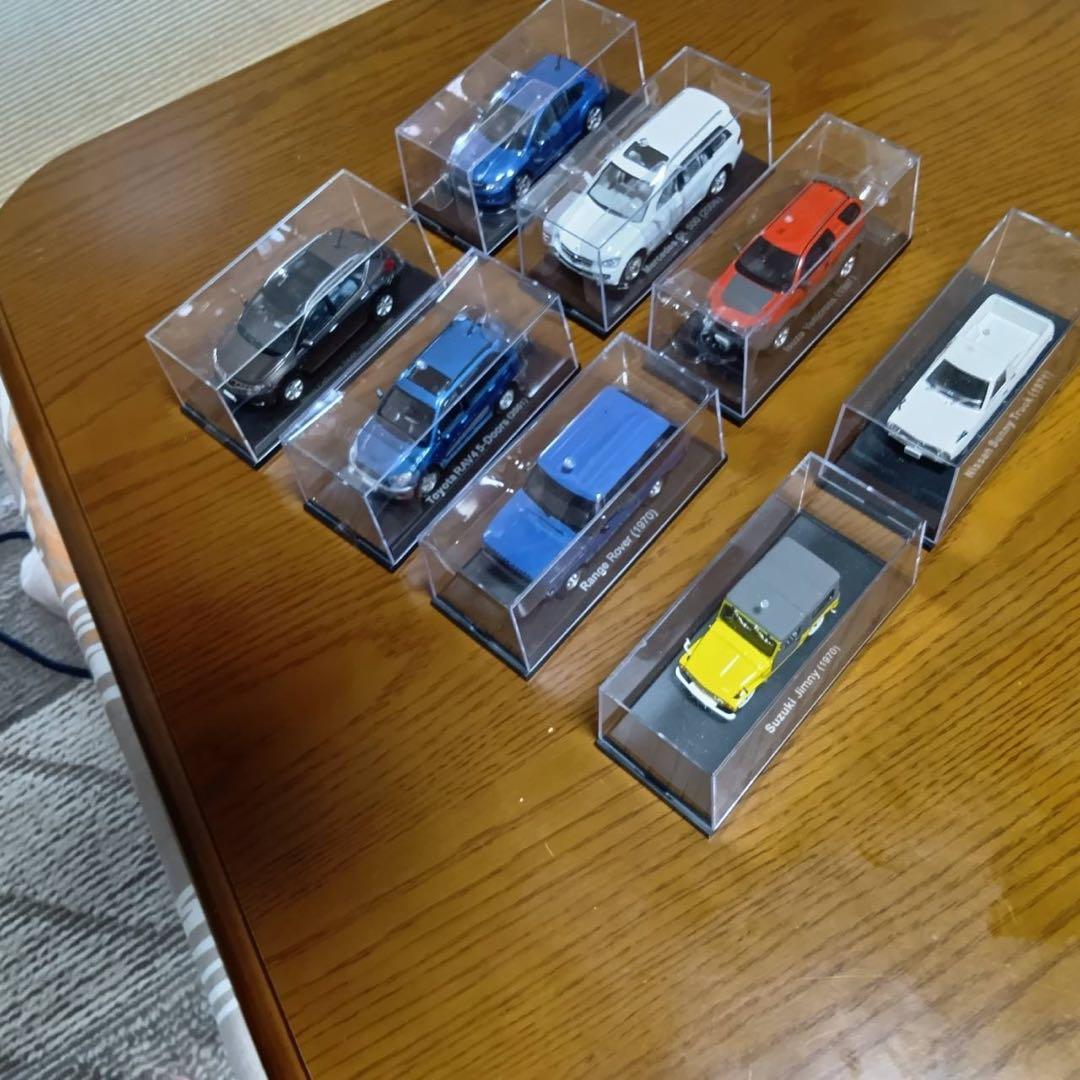 8台セット】国産名車コレクション 1/43 サニートラック ジムニー 他