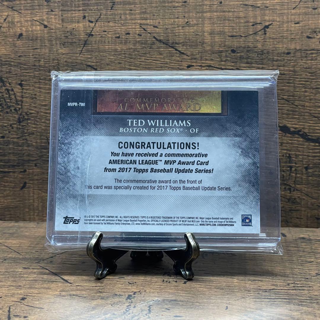 テッドウィリアムス 世界99枚限定 MVP記念メダリオン レッドソックス