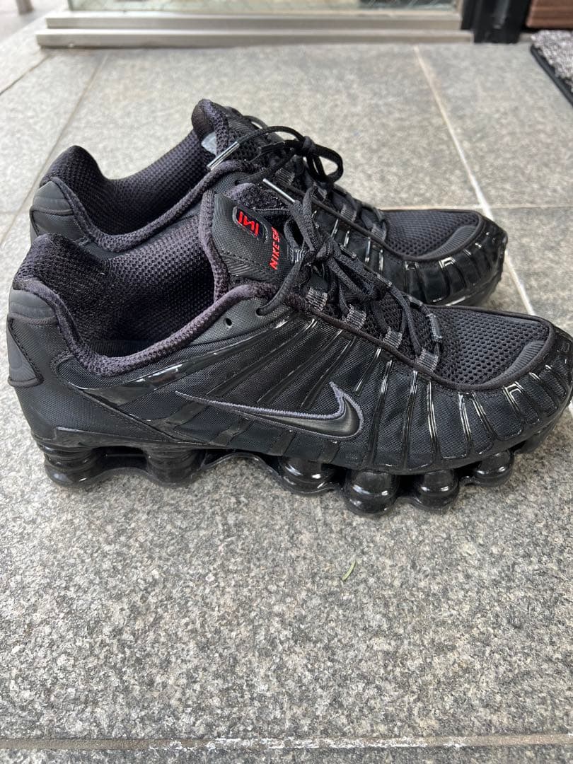 靴 NIKE SHOX TL BLACK NIKE SHOX TL / ナイキ ショックス TL 【SP】（スニーカー）｜NIKE
