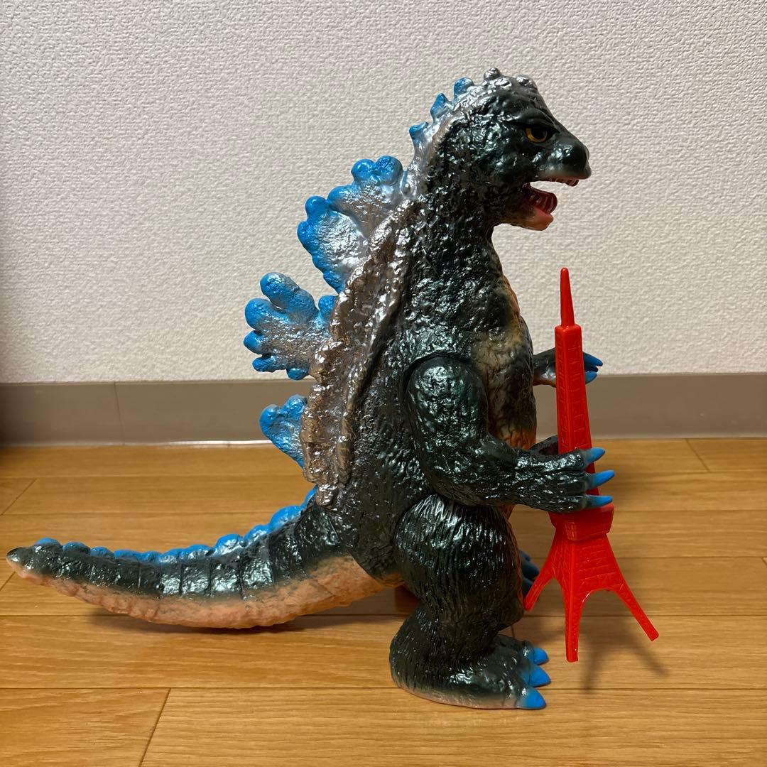 ブルマァク Gゴジラ ジャイアントゴジラ ソフビ レトロカラー 美品
