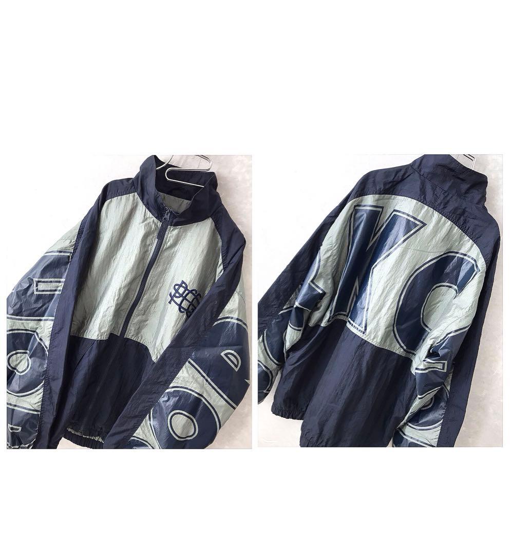 PORKCHOP ポークチョップ ブルゾン トラックジャケット 美品 ＸＬ PORKCHOP GARAGE SUPPLY - PORK BACK NYLON JKT (BLACK) / ポーク