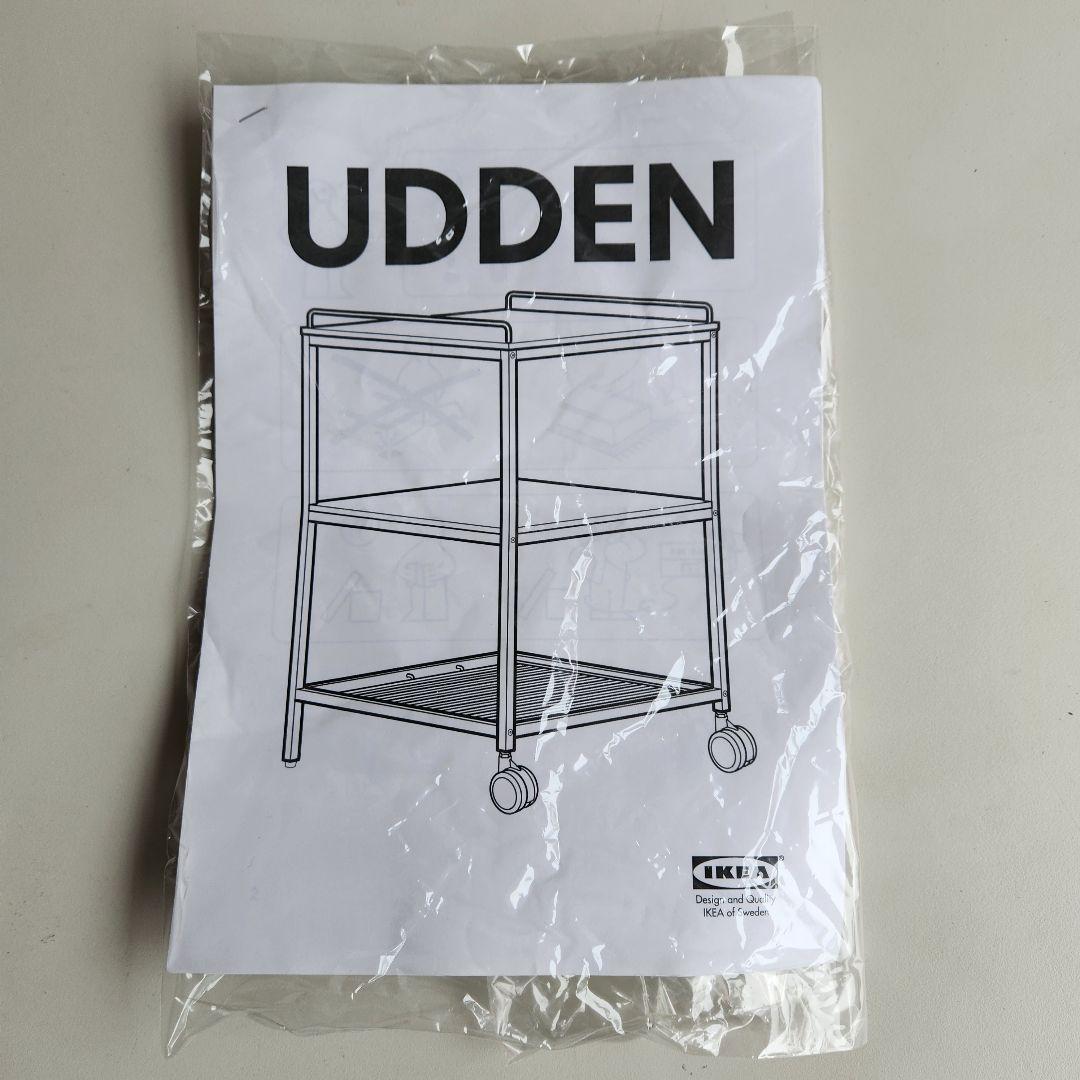 希少 廃盤モデル IKEA UDDEN ステンレスワゴン キッチンワゴン 作業台