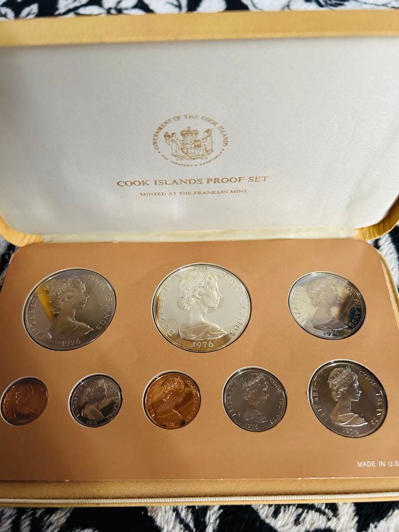 1976年クック諸島プルーフセット