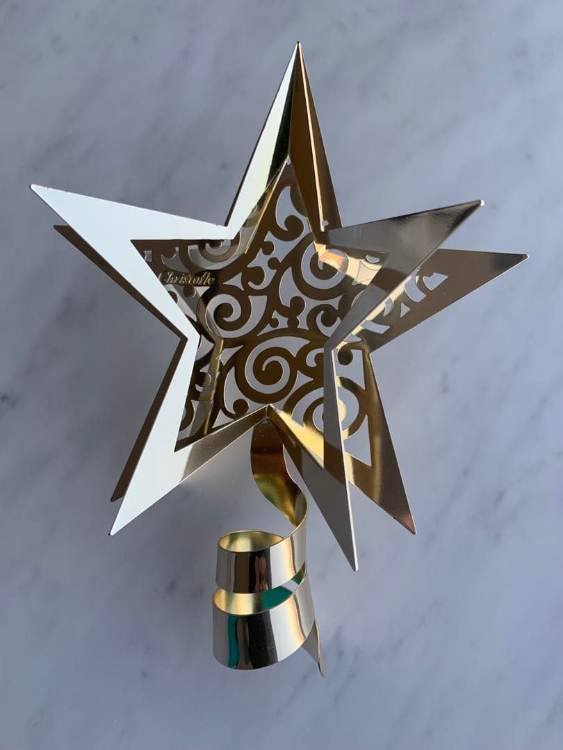 Christofle クリスマスツリートップ スターツリートップ オーナメント Amazon.co.jp: iplusmile クリスマスツリー トップ 星 ツリートップ