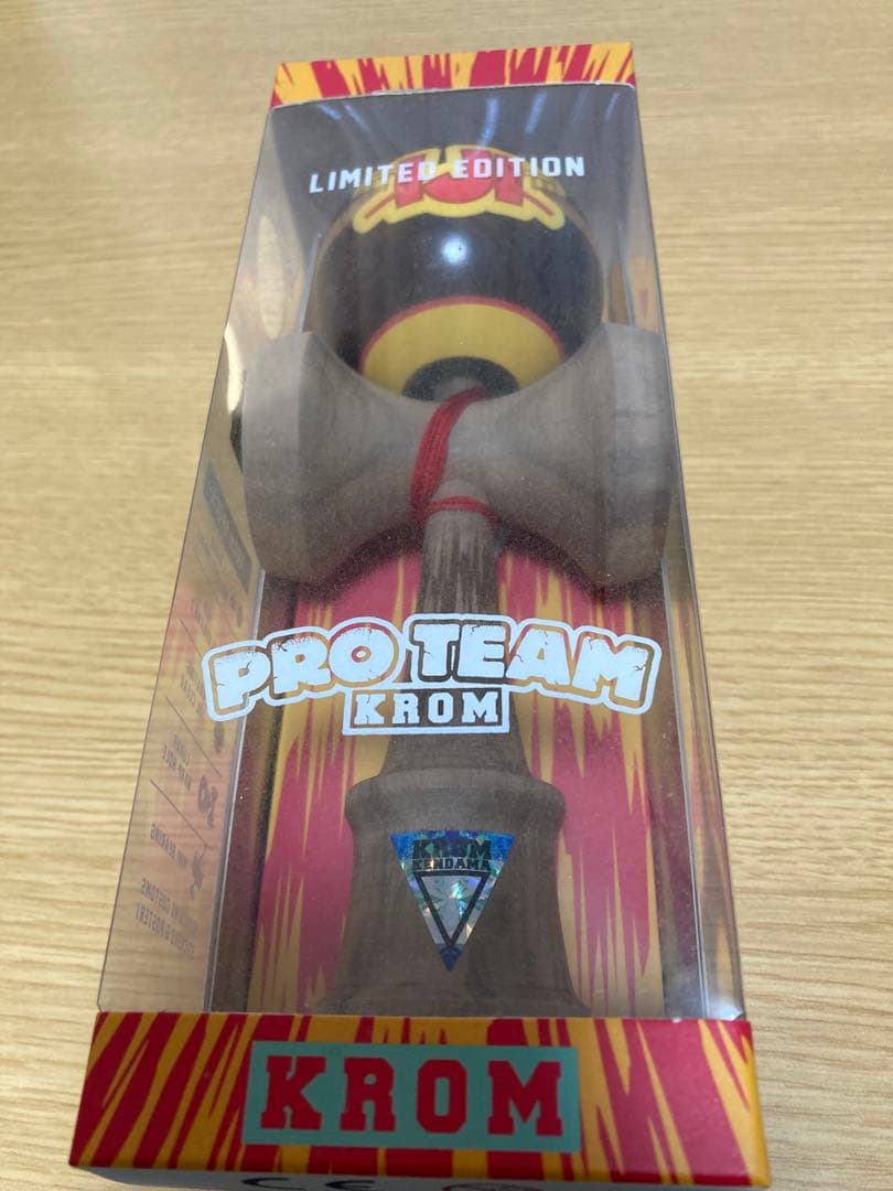KROM けん玉 PRO TEAM LIMITED クロム箱付き 未使用 楽天市場】【スーパーセール ポイント10倍 要エントリー】【即納