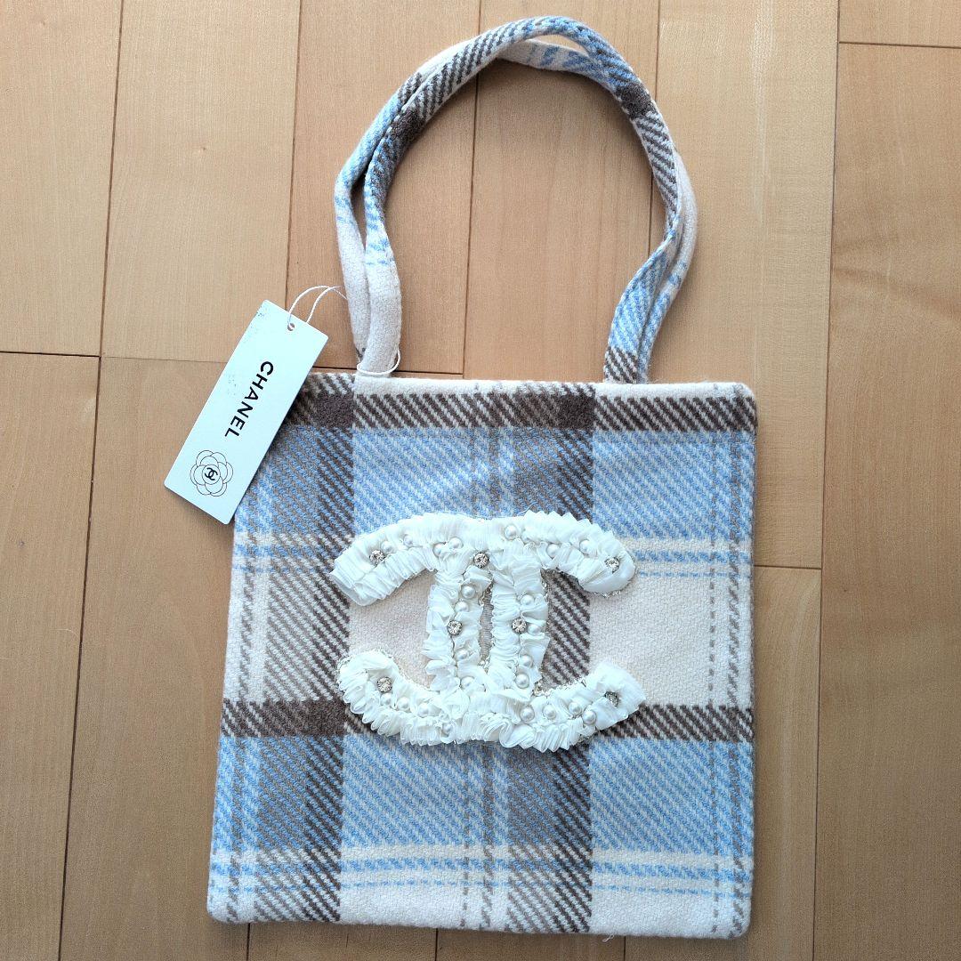 CHANEL チェック柄トートバッグ 楽天市場】シャネル（柄チェック）（レディースバッグ｜バッグ