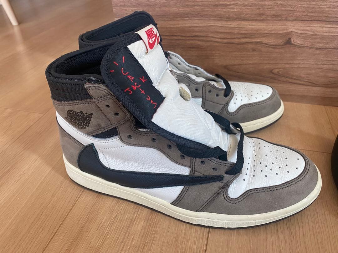 【鑑定書付】Air Jordan 1 High OG Travis Scott Jordan 1 Retro High OG SP Travis Scott Mocha Men's - CD4487-100 - US