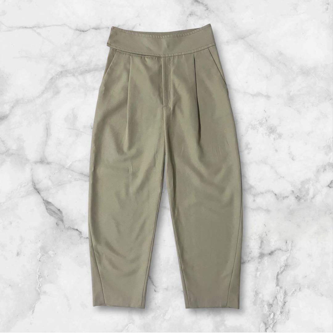 …*様 美品✨TOTEME トーテム タックチノパン テーパードパンツ コクーン