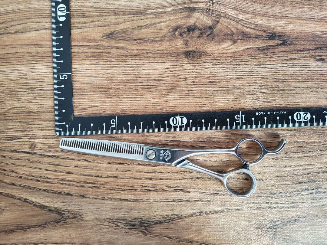 理容　ハサミ　O・K　セニング鋏　38目〈中古品〉別メーカー箱あり