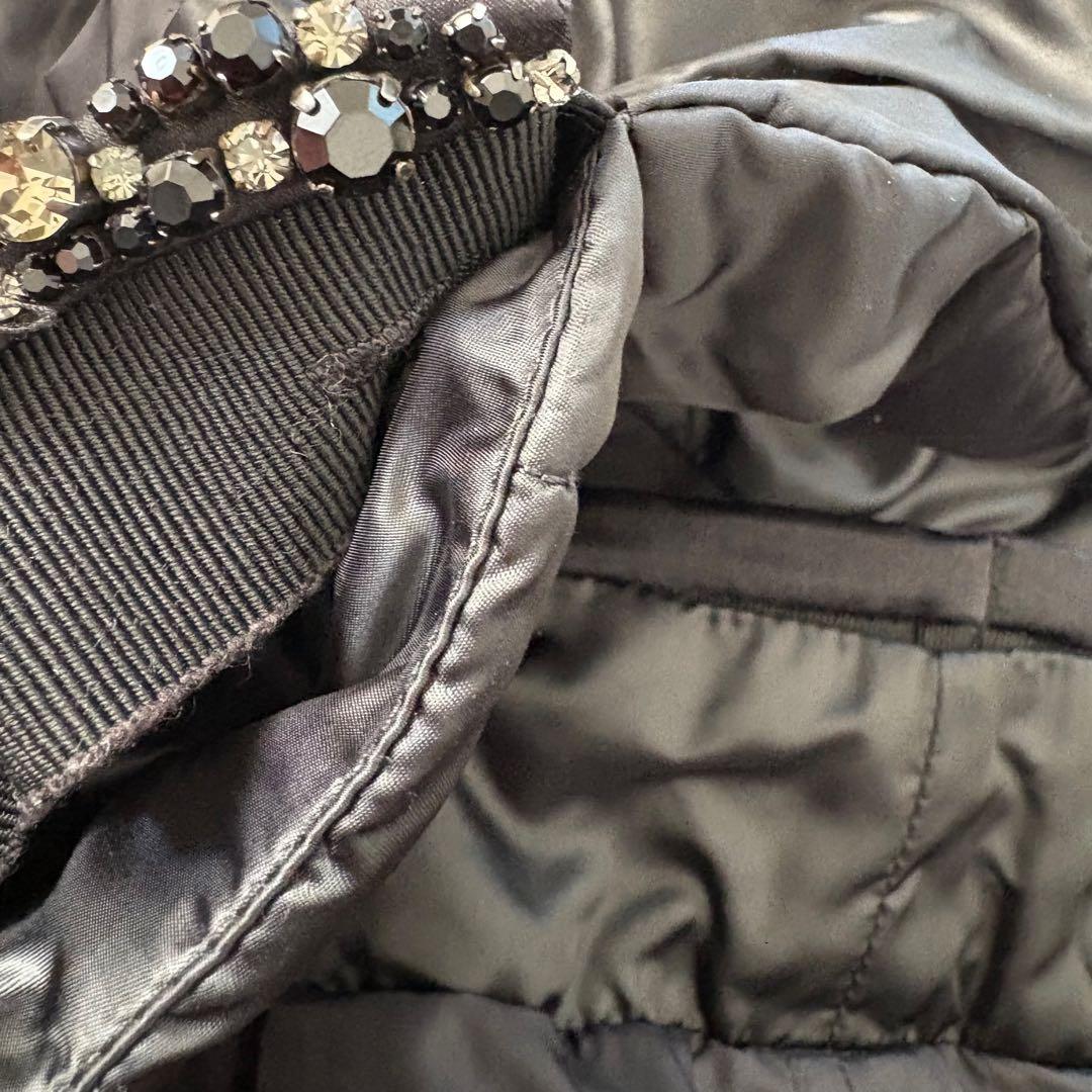 マックスマーラ ダウンコート リバーシブル 黒 L 大きいサイズ - メルカリ