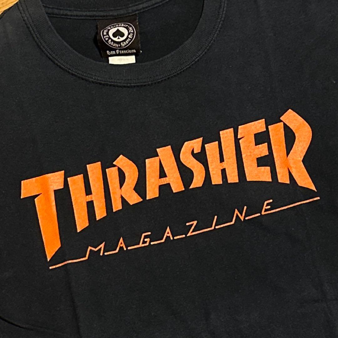 90s 00s THRASHER スペードタグ GIANTS カラー Tシャツ - メルカリ