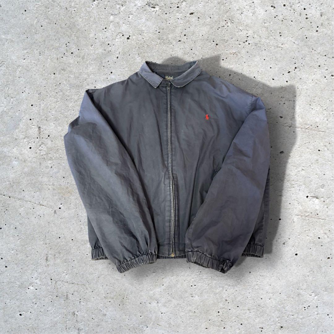90s ralph lauren スウィングトップジャケット POLO RALPH LAUREN - 90s ラルフローレン スウィングトップブルゾン L