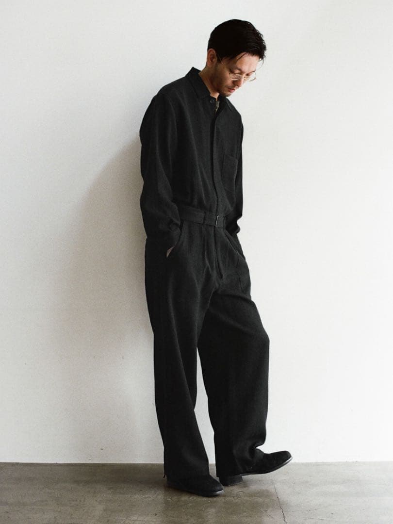 LIDNM Felted Wool Utility Overall - メルカリ