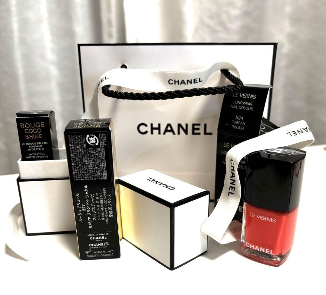 【新品未使用】CHANEL ROUGE COCO SHINE含　おまとめ品　箱付