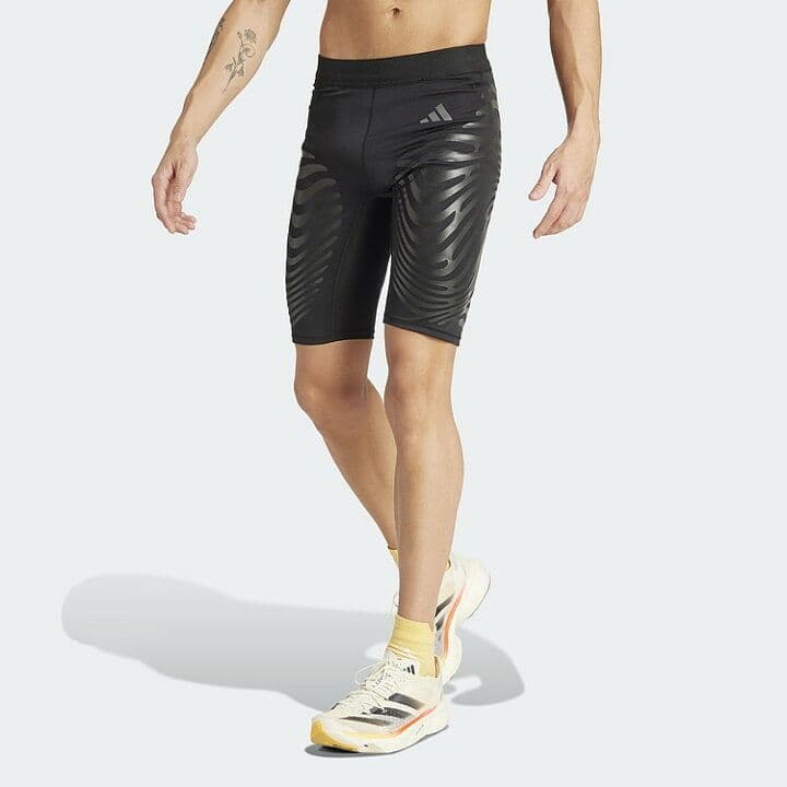 アディダス アディゼロ コントロール ランニングショートレギンス ADIDAS ADIZERO コントロール ランニングショートレギンス アディダス