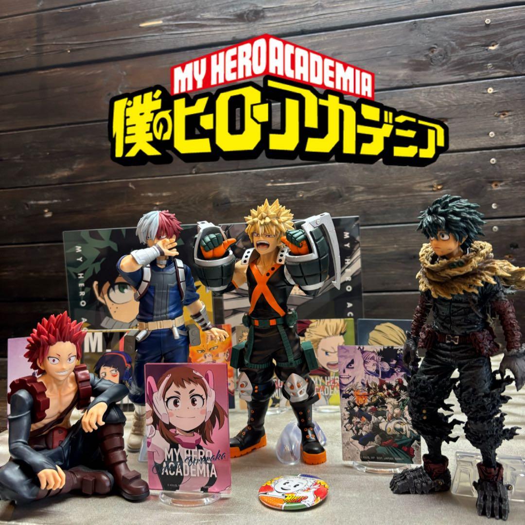 ヒロアカ 緑谷出久 爆豪勝己 轟焦凍 フィギュア - メルカリ