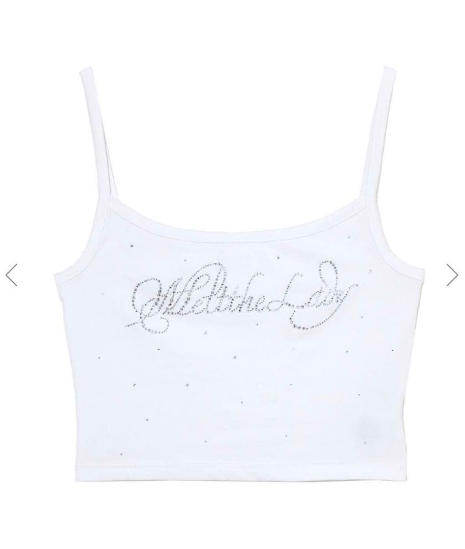 トップス melt the lady logo gradation camisole