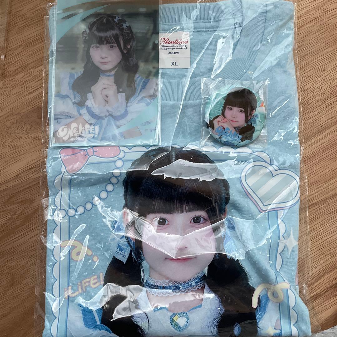 虹羽みに iLife くじ Tシャツ