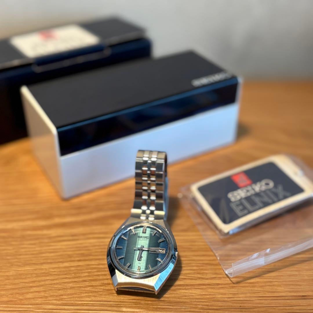 セイコー SEIKO エルニクス ELNIX ELNIX SG エルニクス セイコー SEIKO 電子時計 電磁時計 カットガラス