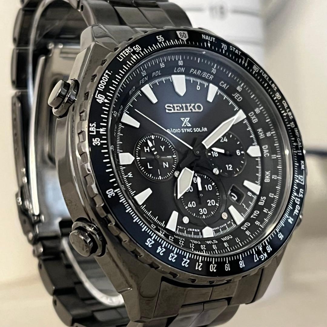 激レアSEIKO プロスペックス SSG001P1電波ソーラー クロノグラフ セイコー逆輸入/時計/SEIKO/プロスペックス/ソーラー/SSG001P1/クロノ