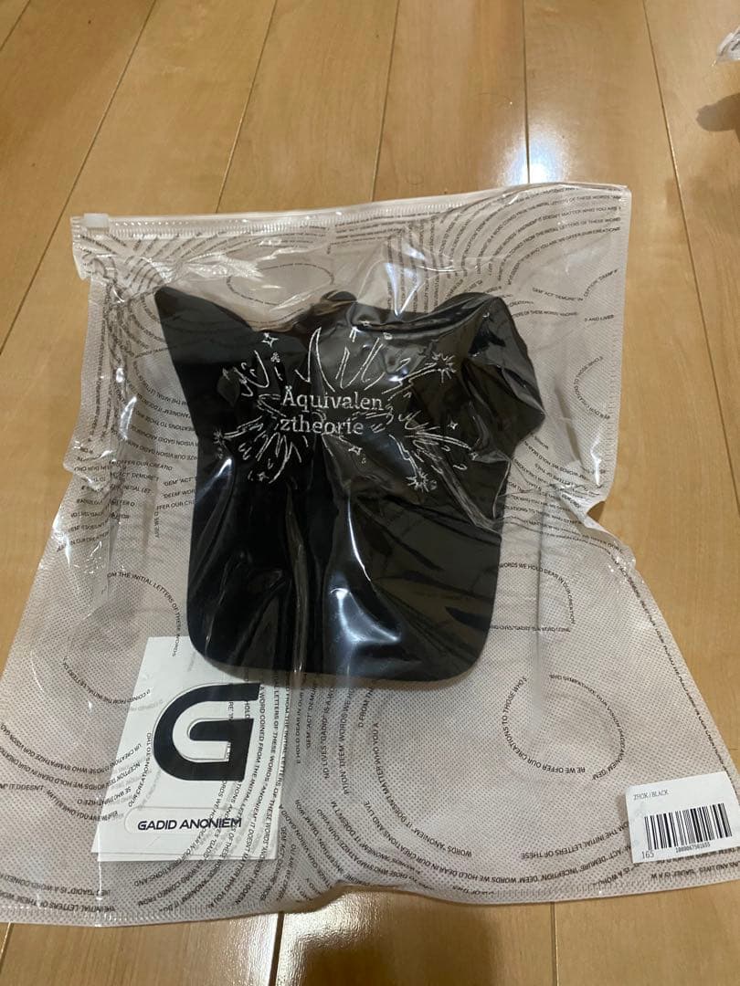 新品未開封GADID ANONIEM キャップ/ ZHOK / BLACK