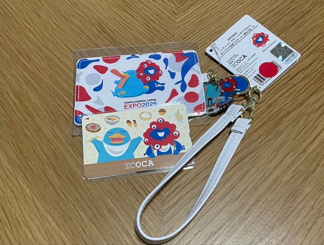 万博内限定　万博記念 ICOCAカード ミャクミャク