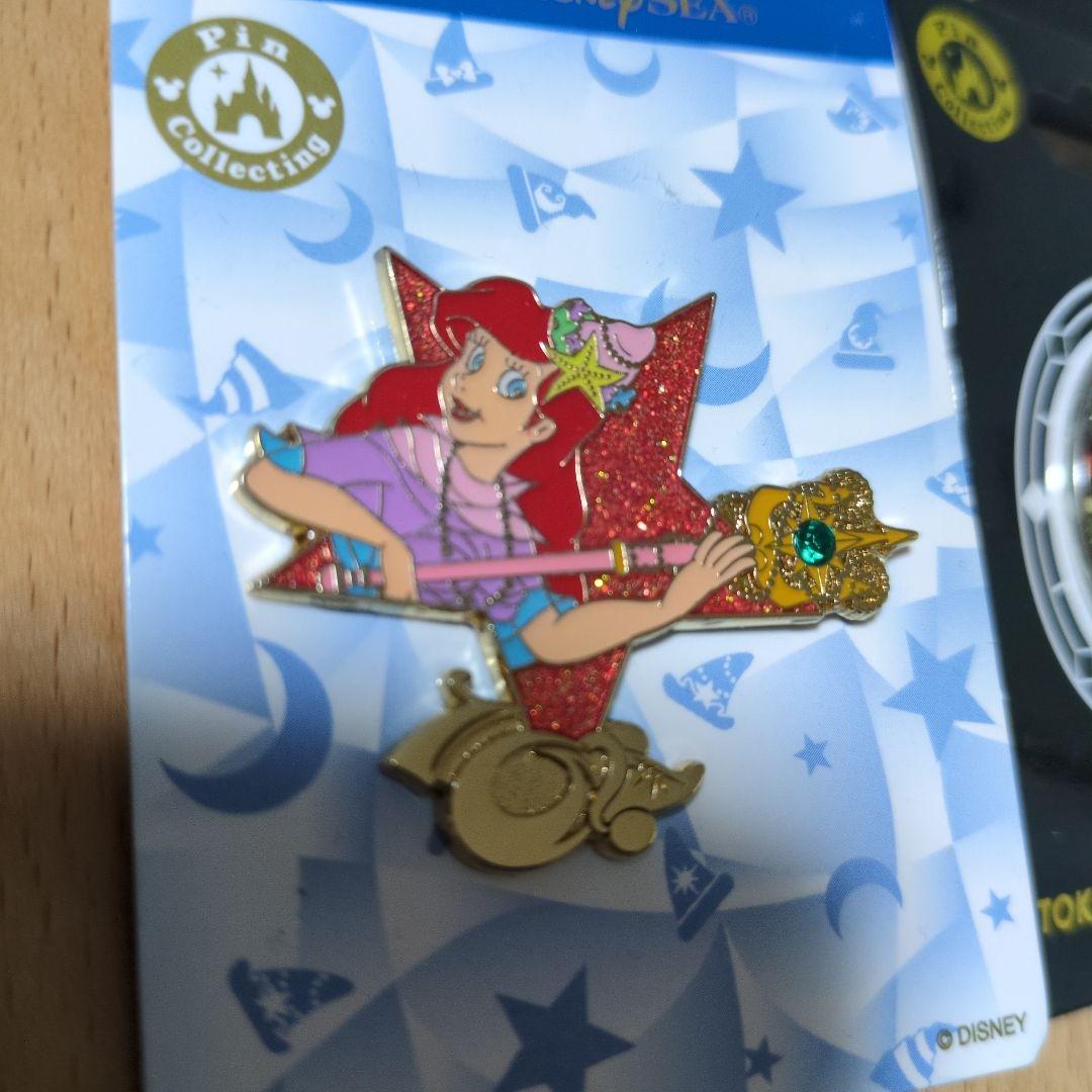 リトルマーメイド アリエル ピンバッジ 5点セット - メルカリ