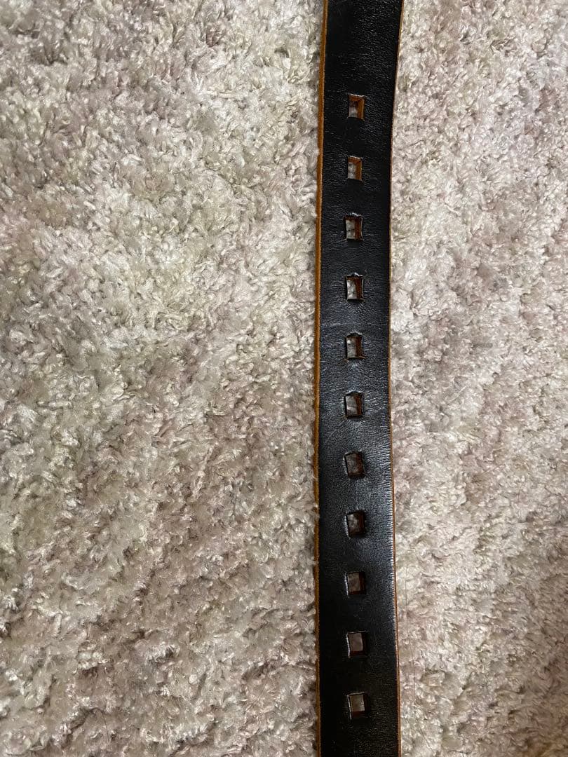 d*7様 レザーベルト バックル silver925 - メルカリ