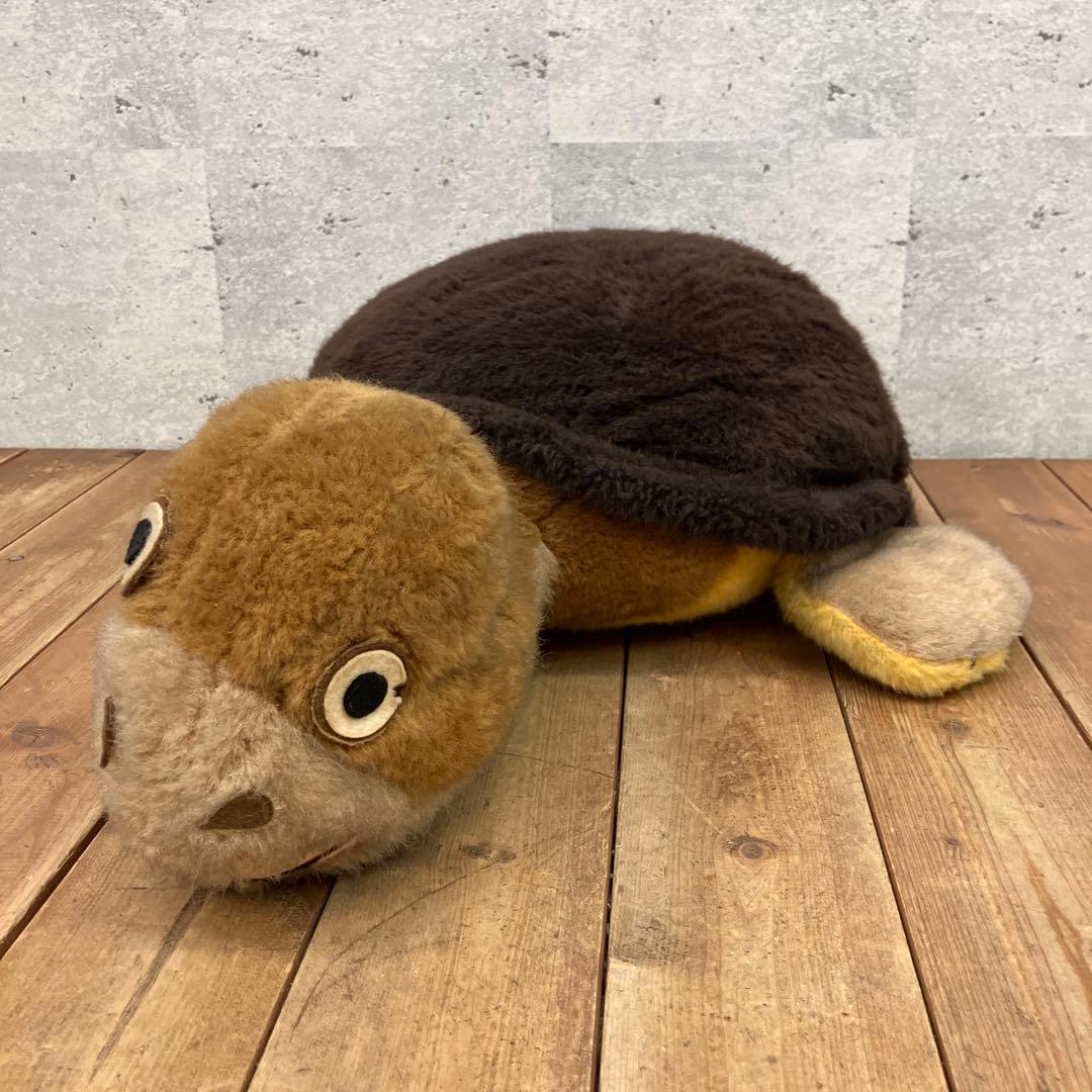 昭和レトロ 当時物 ウミガメ カメ 亀 海の生き物 ぬいぐるみ 人形
